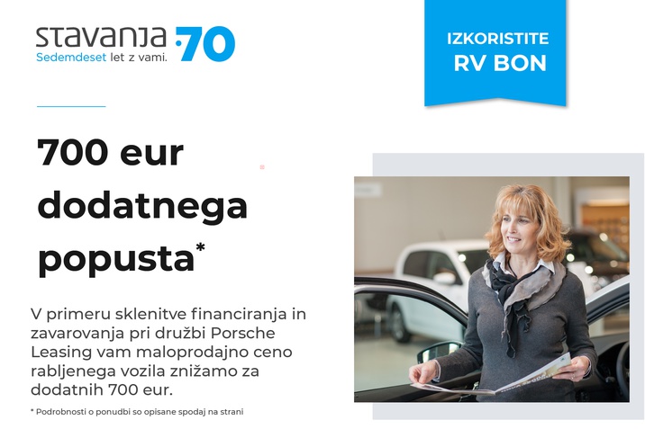 700 eur dodatnega popusta